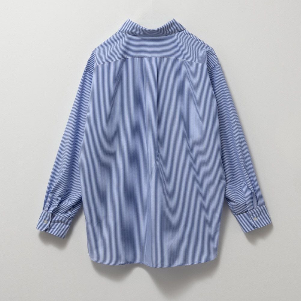 NAVY ストライプシャツ レディース