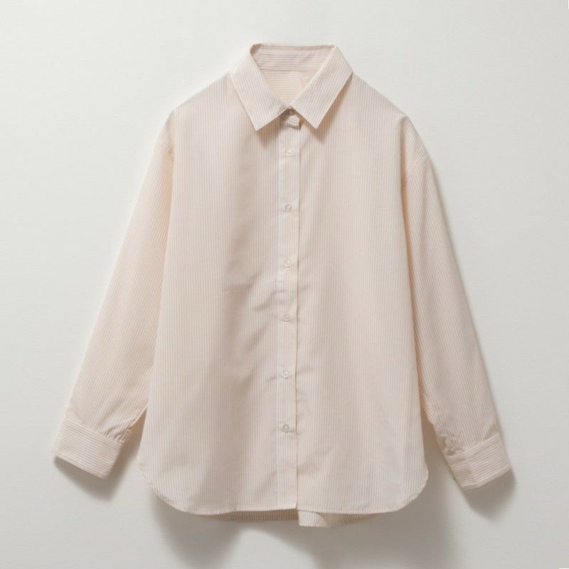 NAVY  ストライプシャツ レディース商品画像-15