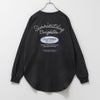 UNDERWRAPS コーデュロイ貼り付け刺繍ビッグロングTシャツ レディース メール便 対応商品商品サムネイル-15
