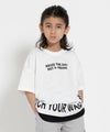 RICH MIX ポンチ素材 フェイクロゴTシャツ キッズ メール便 対応商品商品サムネイル-2