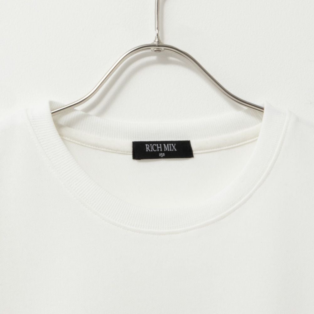 RICH MIX ポンチ素材 フェイクロゴTシャツ キッズ ネコポス 対応商品