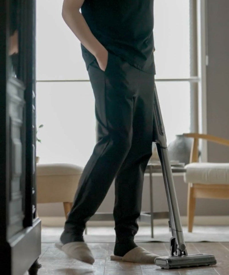 NAVY FIT ポンチ素材 ストレッチドライイージージョガーパンツ メンズ商品画像-9