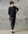 NAVY FIT  ポンチ素材 ストレッチドライイージージョガーパンツ メンズ商品サムネイル-11