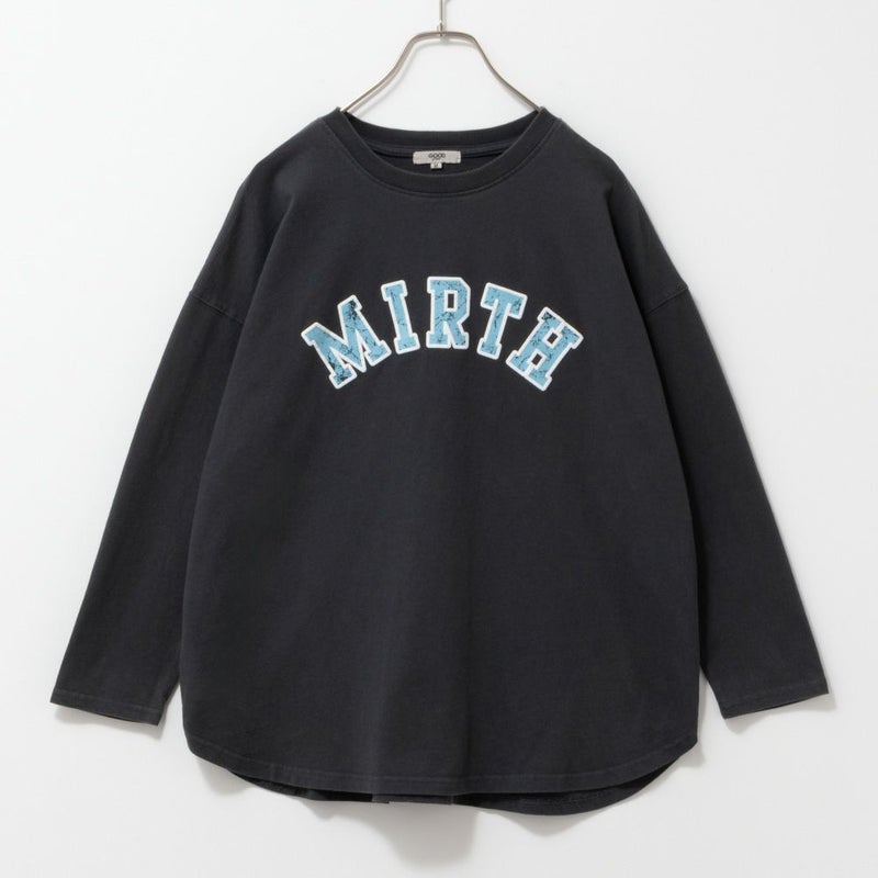 [期間限定価格]GOOD CREW  フロストプリント長袖Tシャツ レディース メール便 対応商品商品画像-9