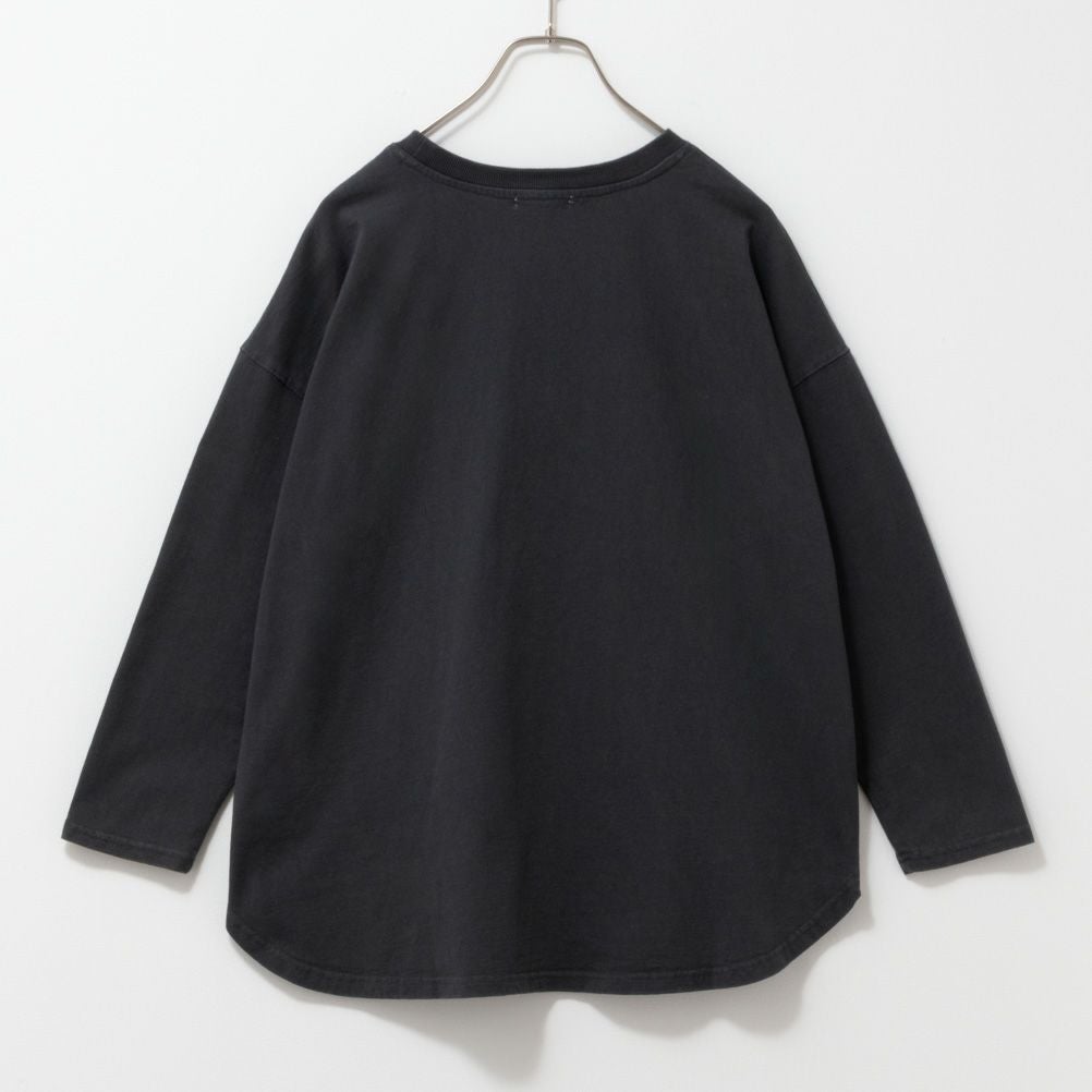 GOOD CREW フロストプリント長袖Tシャツ レディース ネコポス 対応商品