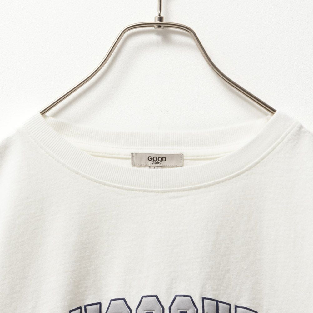 GOOD CREW フロストカレッジ半袖Tシャツ レディース