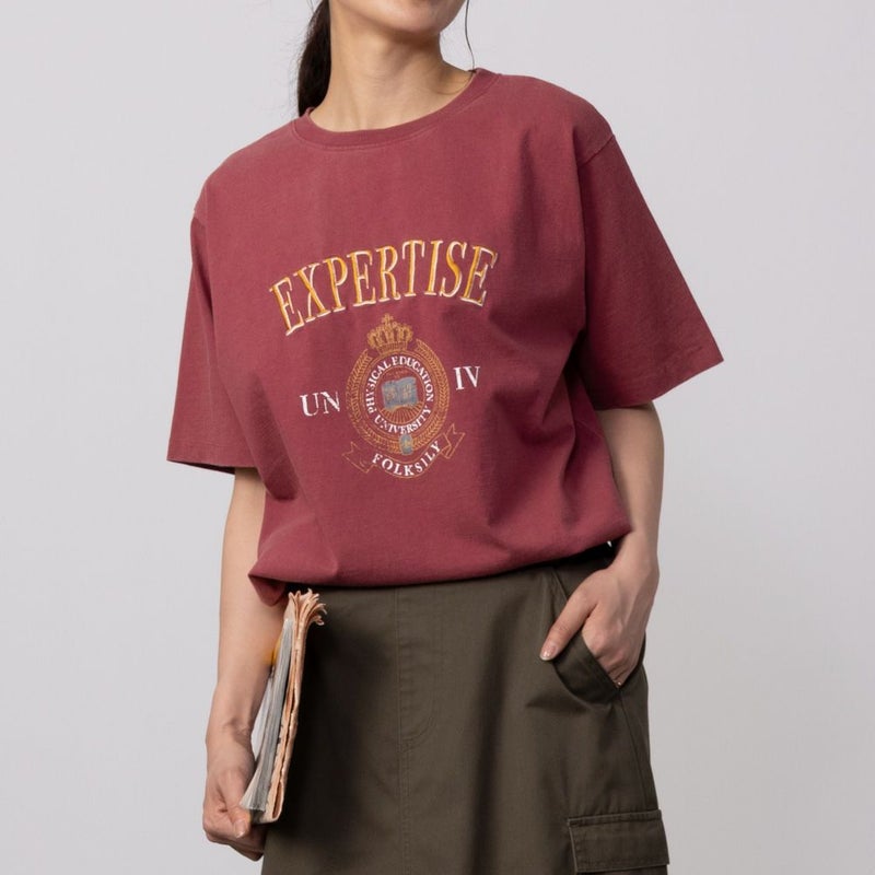 GOOD CREW  フロストカレッジ半袖Tシャツ レディース メール便 対応商品商品画像-2