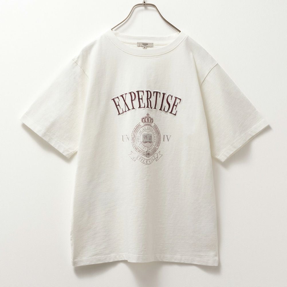 GOOD CREW フロストカレッジ半袖Tシャツ レディース ネコポス 対応商品