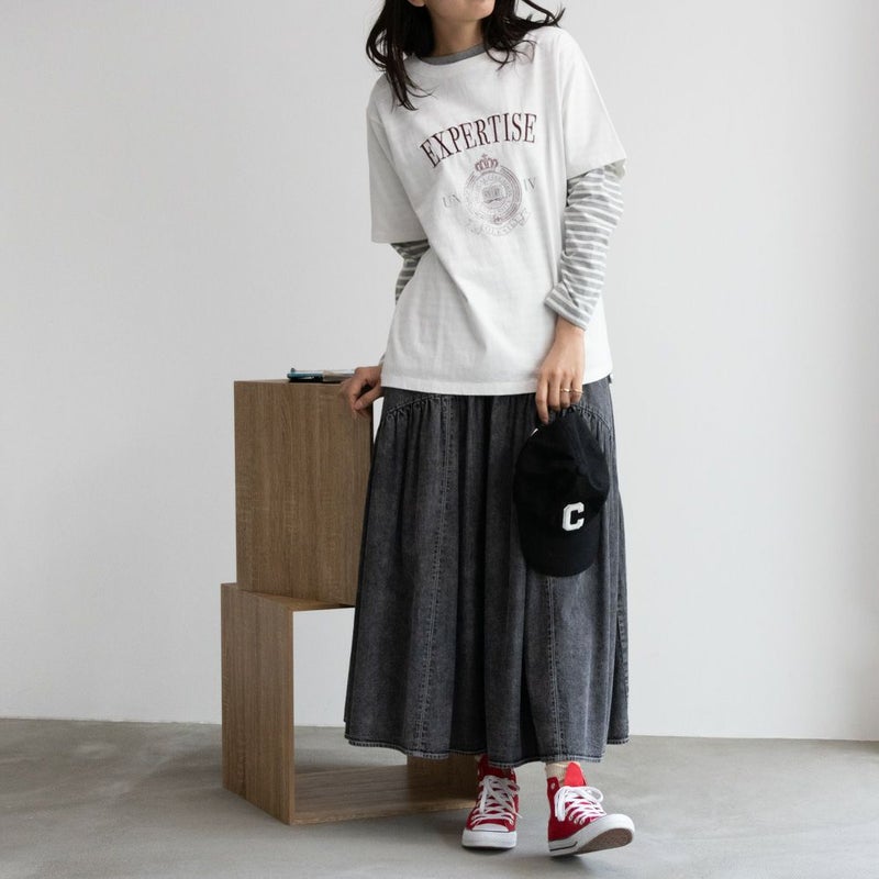 GOOD CREW フロストカレッジ半袖Tシャツ レディース メール便 対応商品商品画像-17