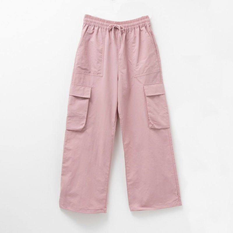 NAVY  ナイロンカーゴパンツ キッズ商品画像-3