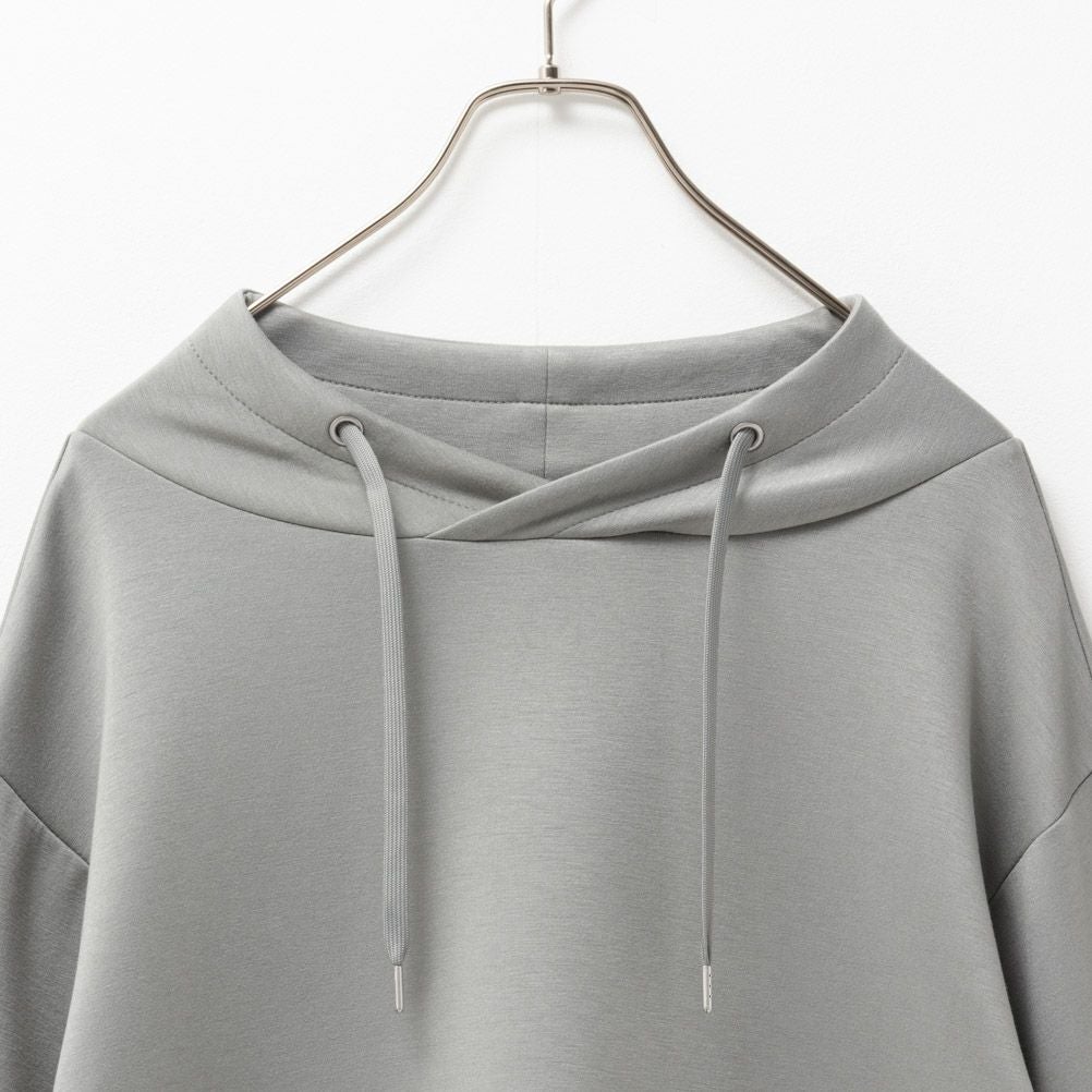 URBAN COLLECTION エアスムージー ポンチ素材 フェイクレイヤードプルオーバー レディース