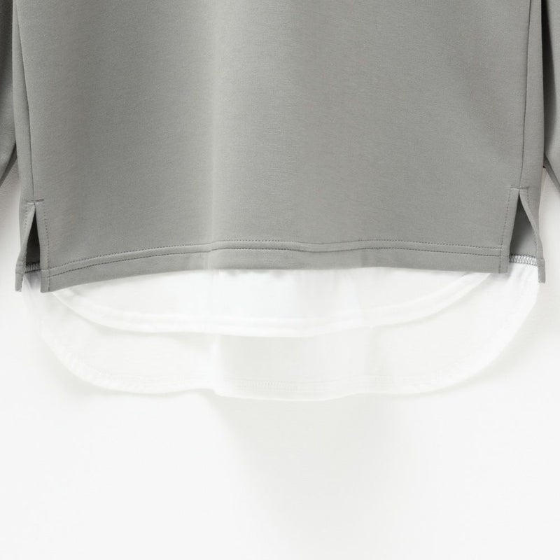 URBAN COLLECTION エアスムージー ポンチ素材 フェイクレイヤードプルオーバー レディース商品画像-15