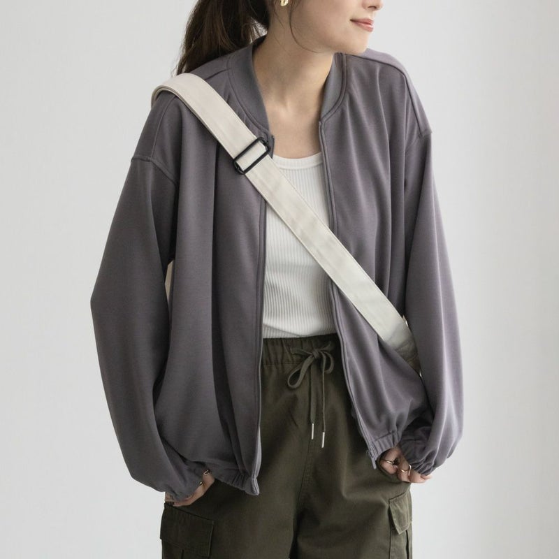 URBAN COLLECTION エアスムージー ポンチ素材 ブルゾン レディース商品画像-1