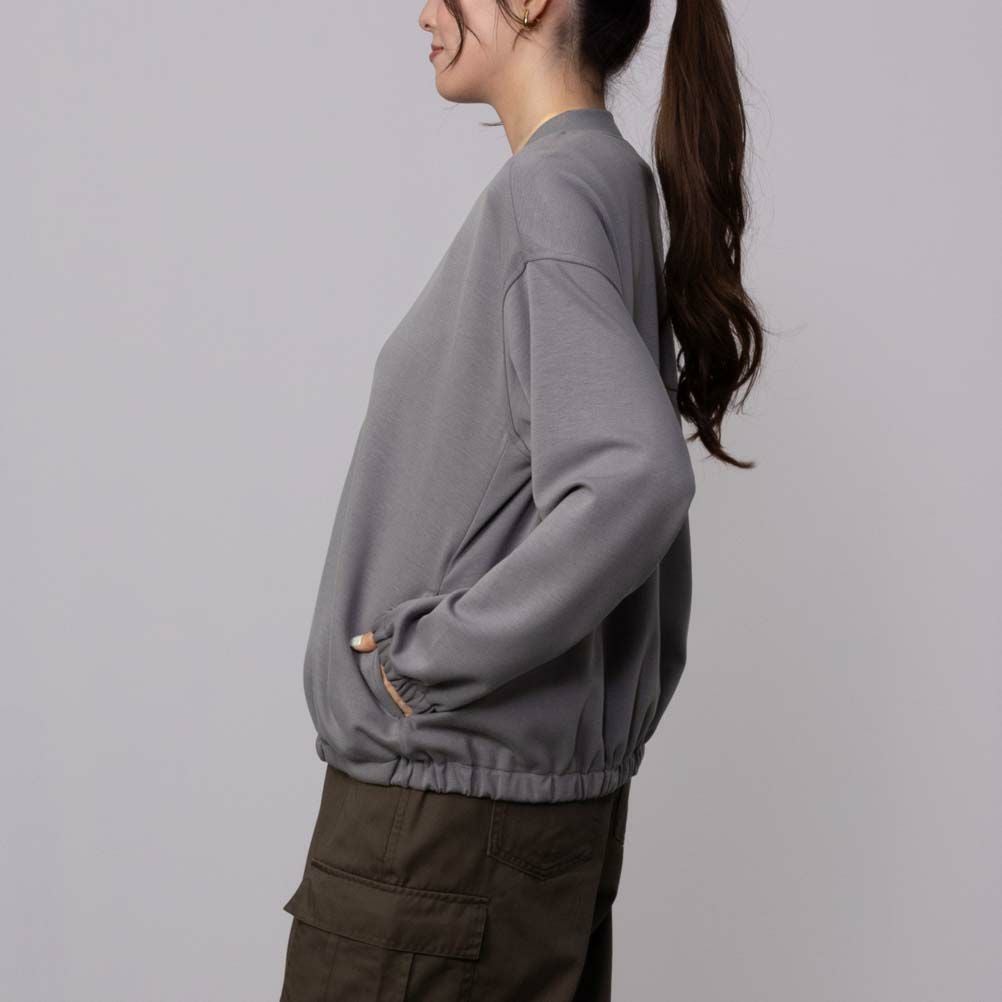 URBAN COLLECTION エアスムージー ポンチ素材 ブルゾン レディース