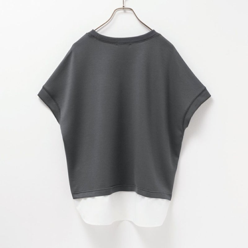 URBAN COLLECTION エアスムージー ポンチ素材 フェイクレイヤードノースリーブ レディース商品画像-10