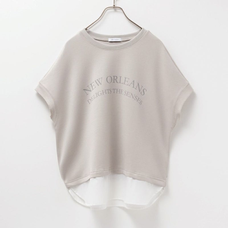 URBAN COLLECTION  エアスムージー ポンチ素材 フェイクレイヤードノースリーブ レディース商品画像-12