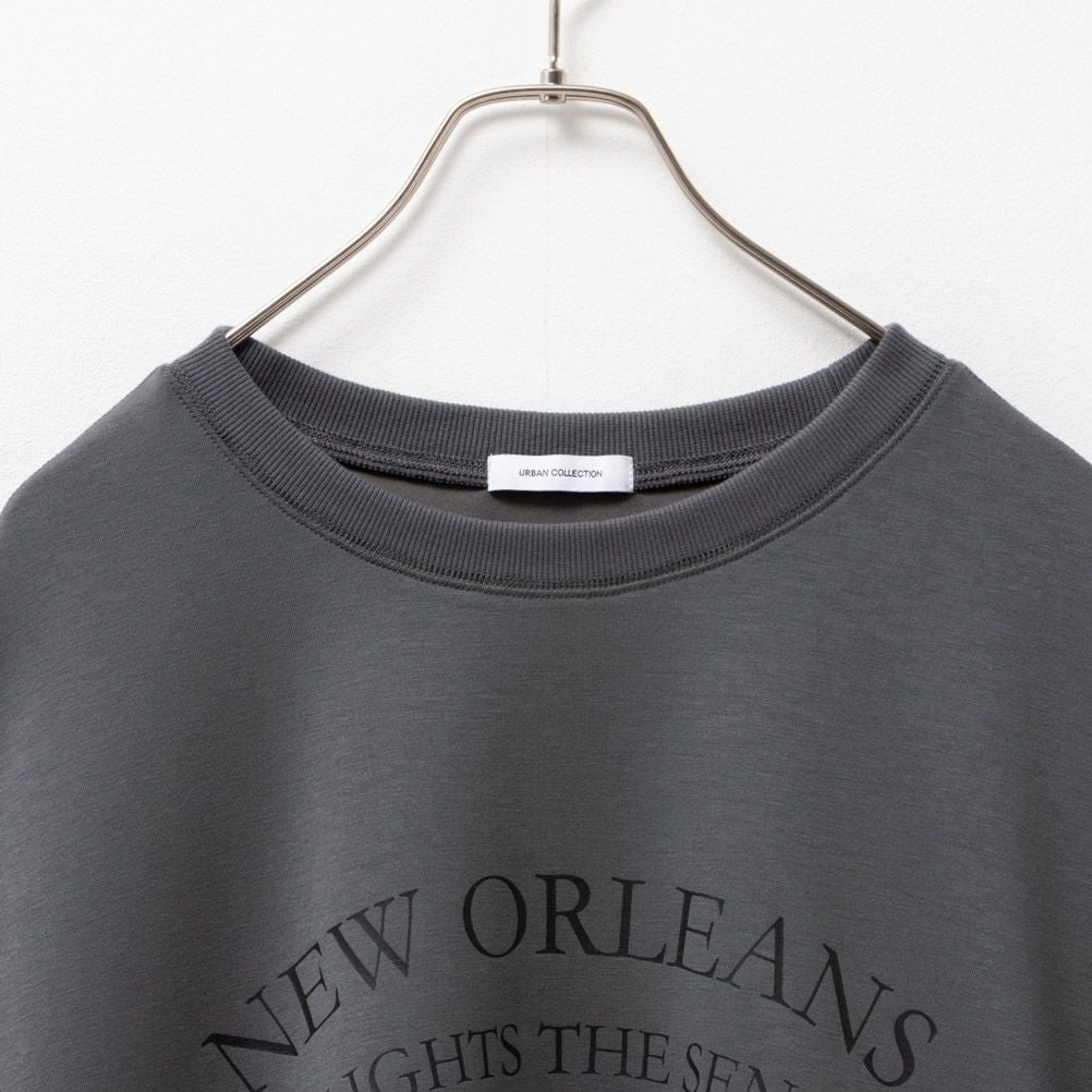 URBAN COLLECTION エアスムージー ポンチ素材 フェイクレイヤードノースリーブ レディース