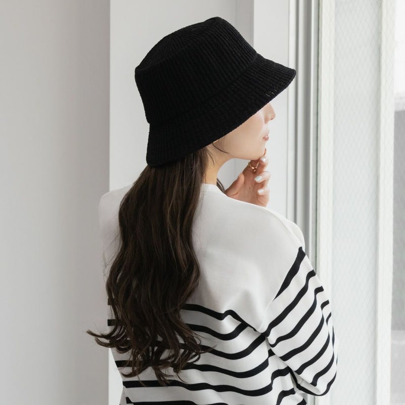 NAVY ブークレーサーモバケットハット レディース商品画像-1