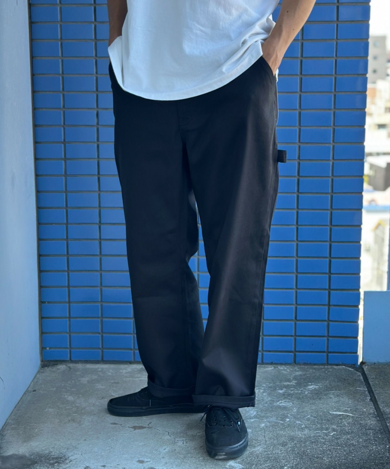 Dickies ペインターパンツ ブラック Dickies（ディッキーズ） Dickies 1993 ペインターパンツ メンズ