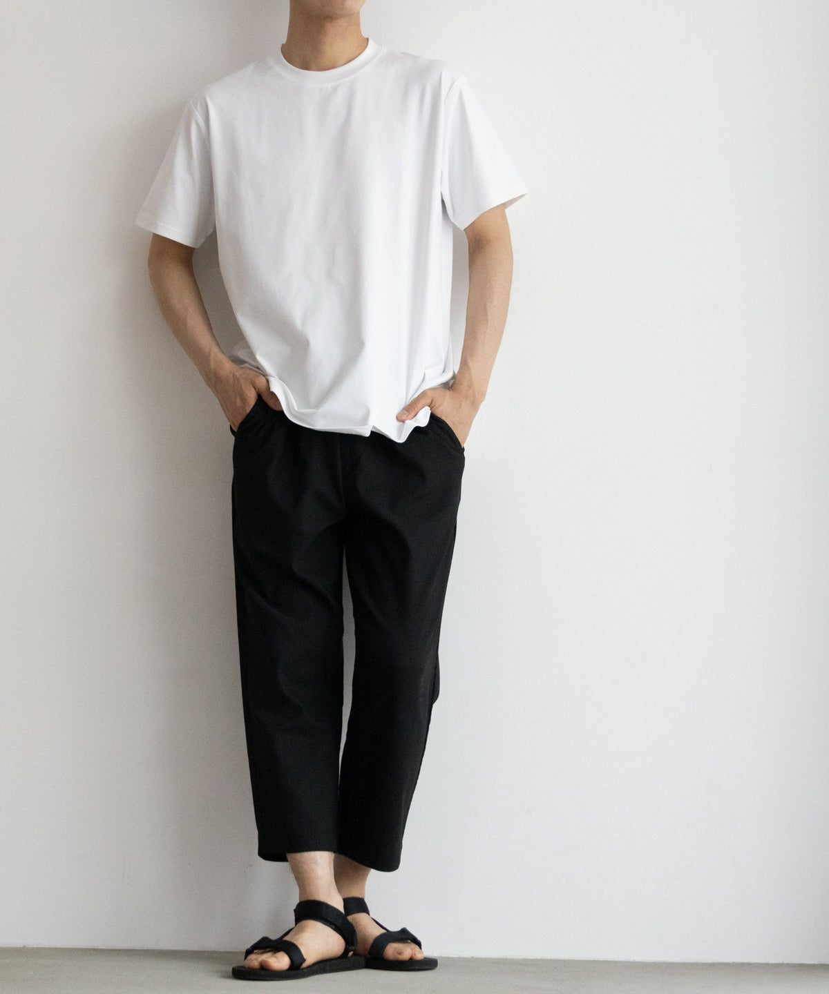 NAVY FIT マイラク クロップドパンツ メンズ