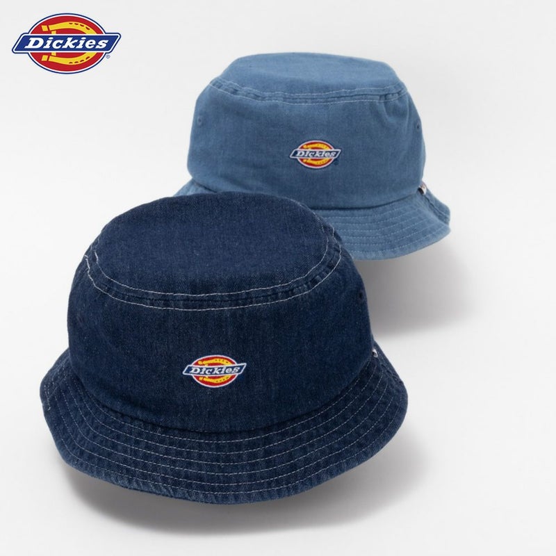Dickies デニムワンポイント刺繍バケットハット メンズ商品画像-1