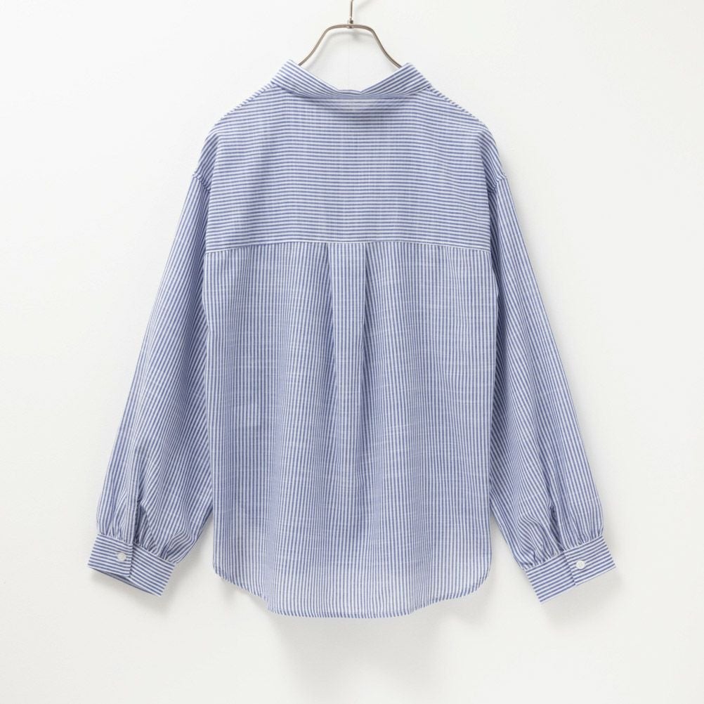 NAVY RTスラブ長袖シャツ レディース