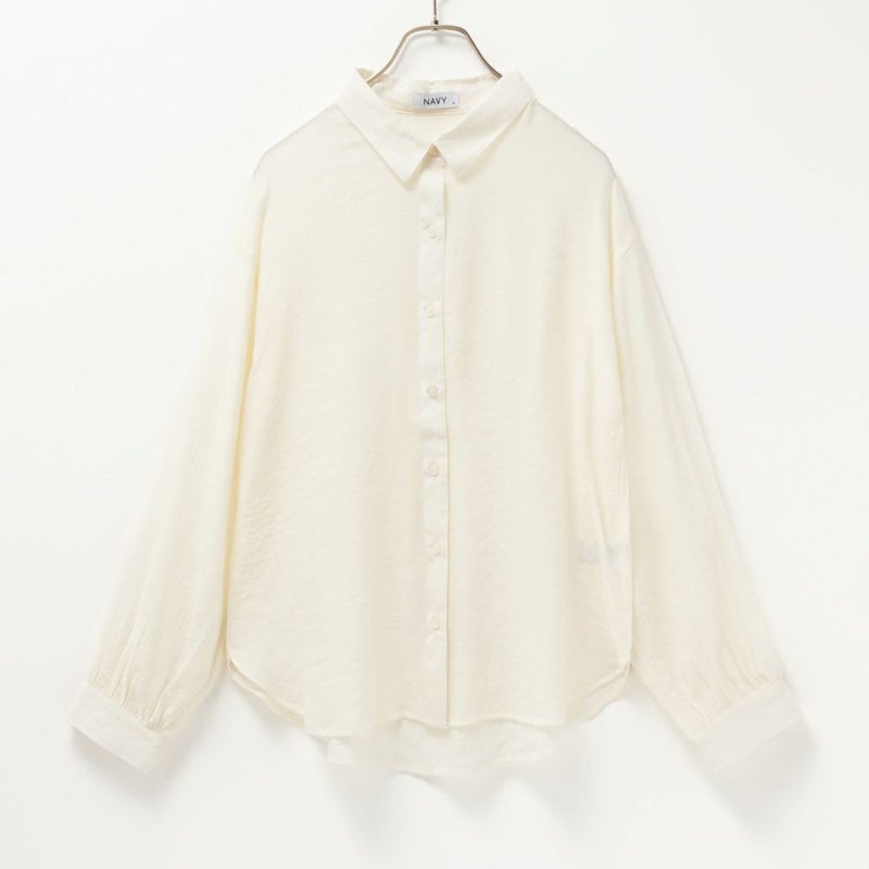 NAVY RTスラブ長袖シャツ レディース商品画像-11