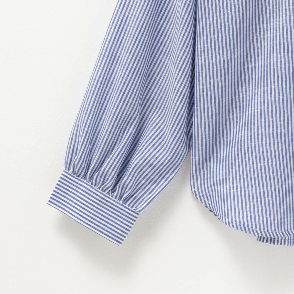 NAVY RTスラブ長袖シャツ レディース