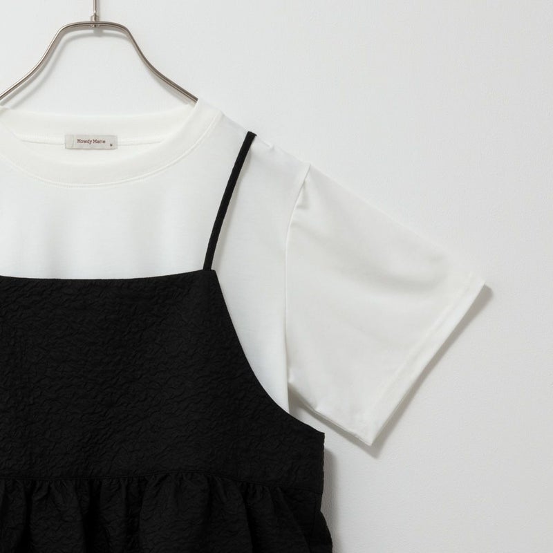 [期間限定価格]Howdy Marie  ジャガードキャミソールチュニックアンサンブル レディース商品画像-11