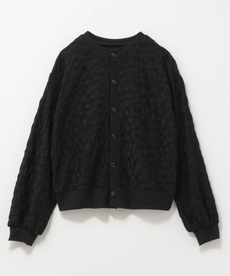 [期間限定価格]Howdy Marie  ふくれジャガードカーディガン レディース商品画像-7