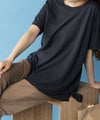 NAVY SARARI ルーズシルエットTシャツ レディース メール便 対応商品商品サムネイル-3