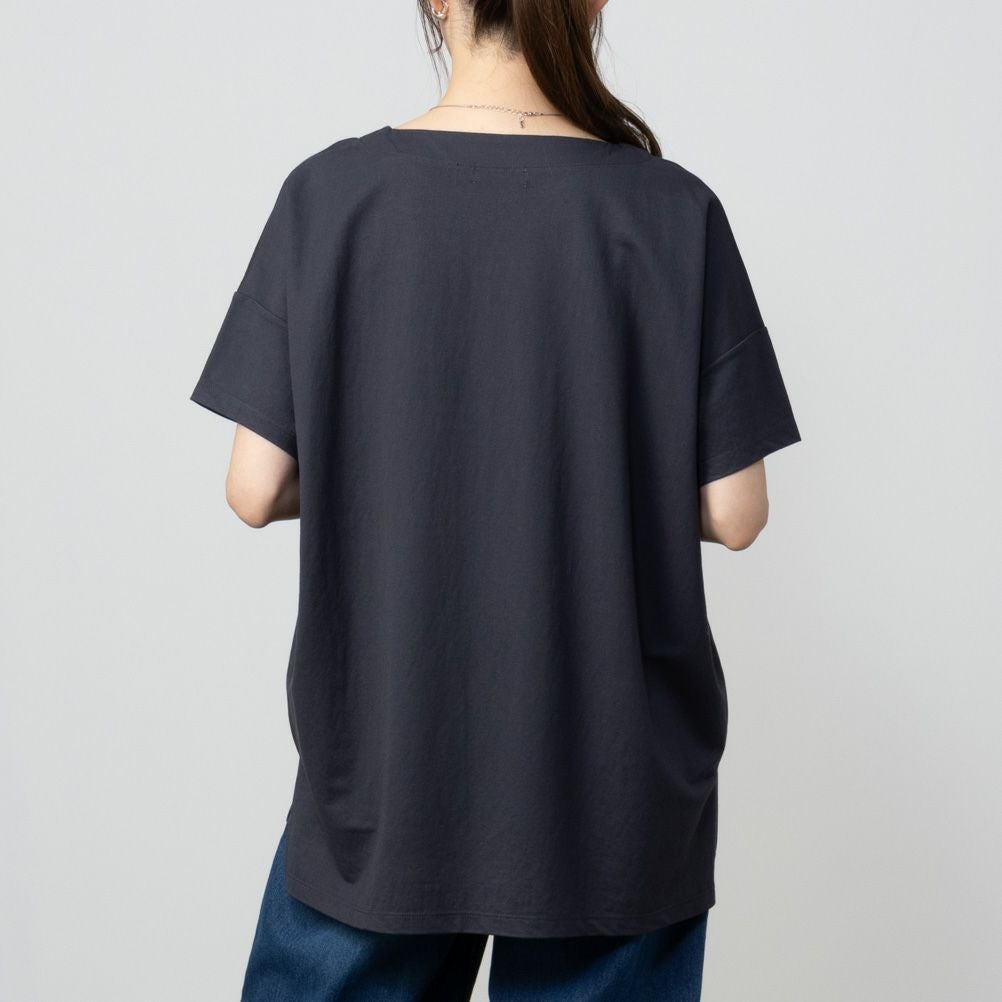NAVY SARARI オーバー丈Tシャツ レディース ネコポス 対応商品