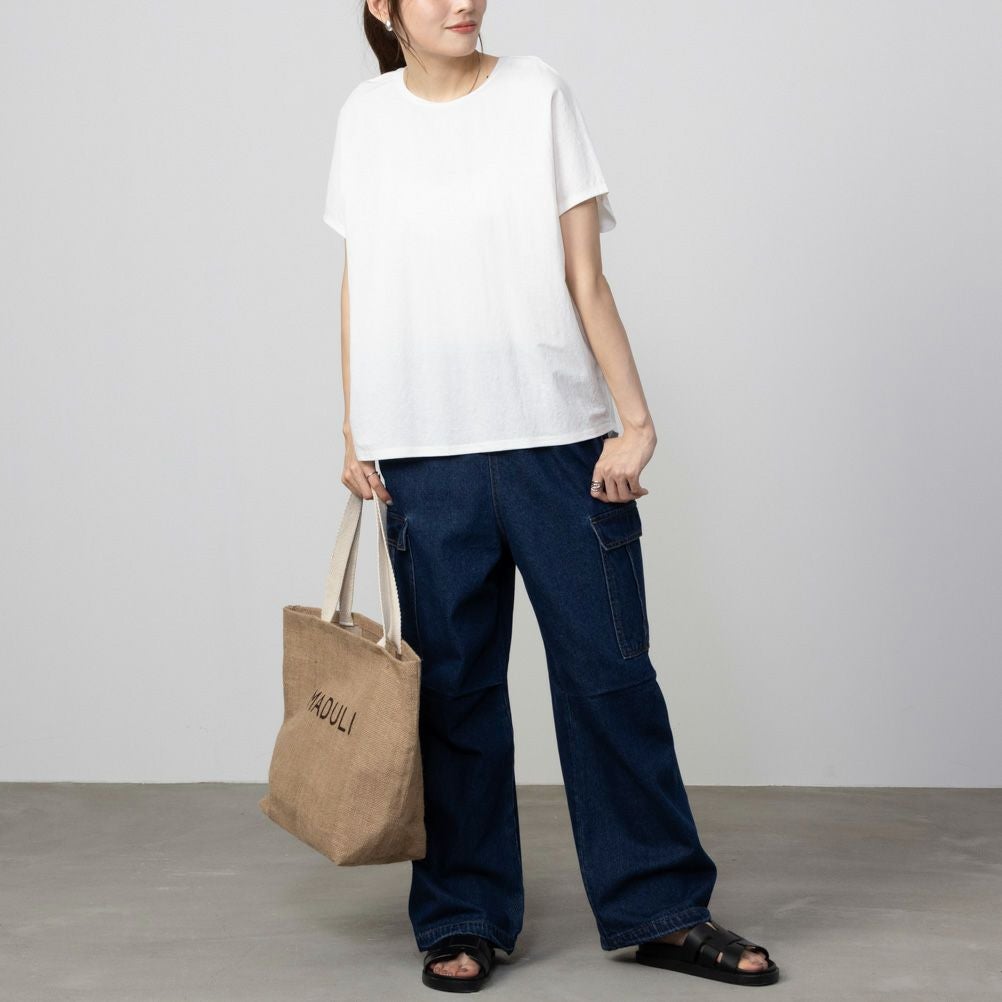 Howdy Marie 冷感バックギャザーデザインTシャツ レディース ネコポス 対応商品