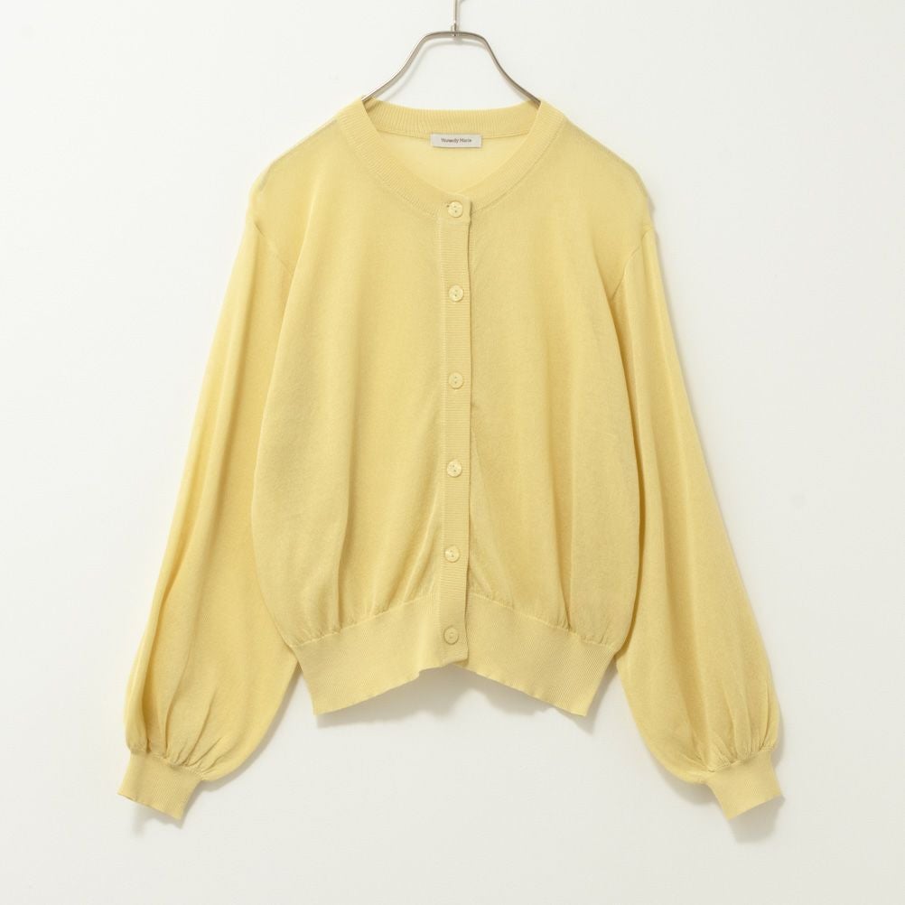 Howdy Marie シアーニットカーディガン レディース