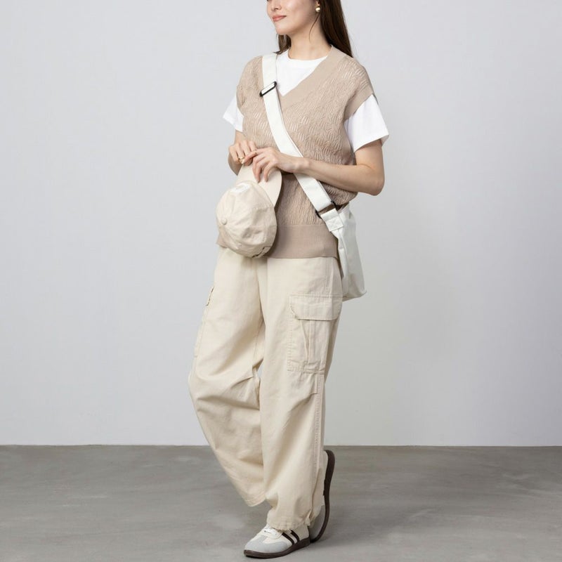 NAVY Vネックベストアンサンブル レディース商品画像-8