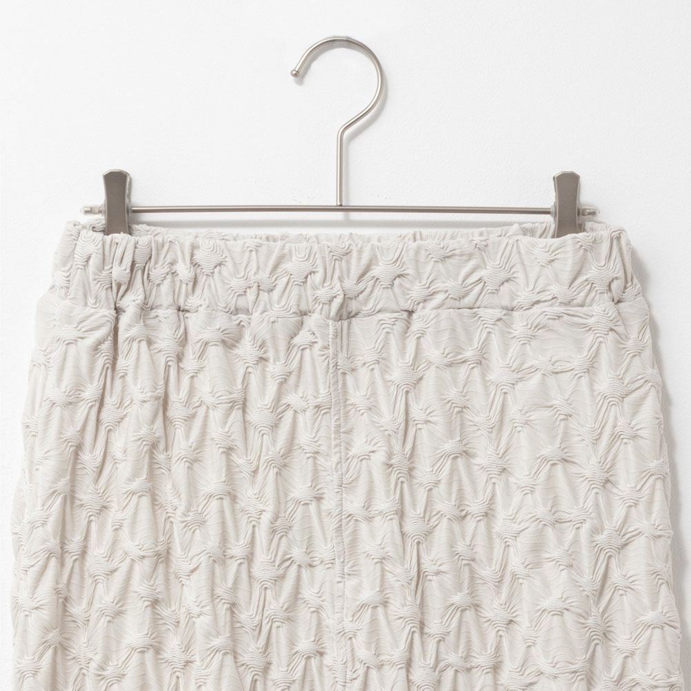 Howdy Marie ふくれジャガードIラインスカート レディース