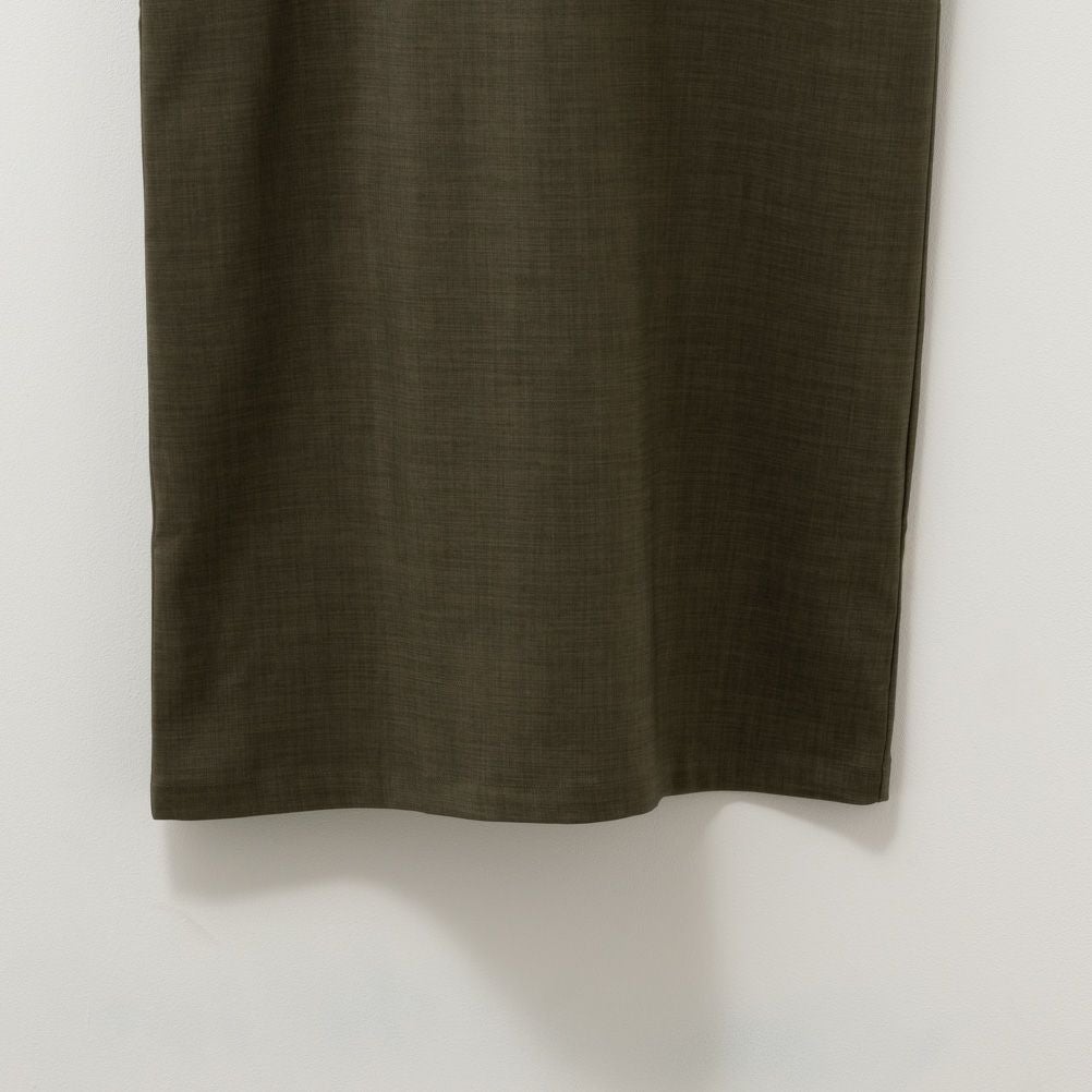 NAVY 杢調麻ライクワンピースアンサンブル レディース