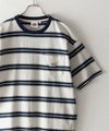 Dickies  ポケット付きボーダー半袖Tシャツ メンズ商品サムネイル-2