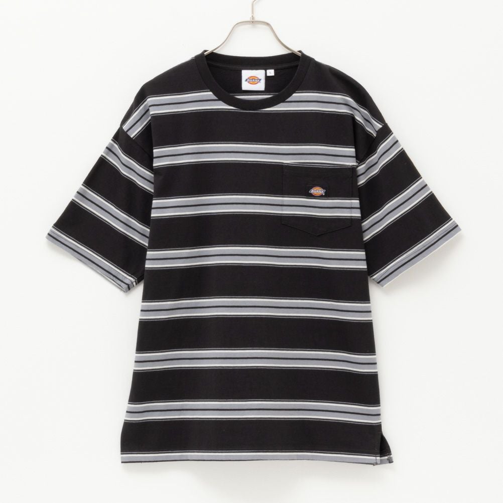 ◆新品◆アレキサンダーワン　ボーダー ポケット付きロングTシャツ Dickies ポケット付きボーダー半袖Tシャツ メンズ
