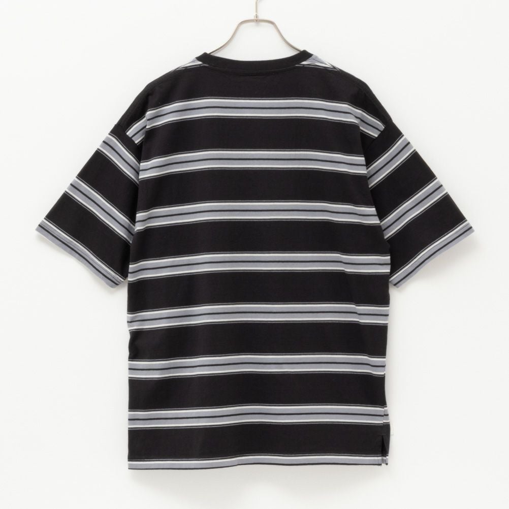 ◆新品◆アレキサンダーワン　ボーダー ポケット付きロングTシャツ Dickies ポケット付きボーダー半袖Tシャツ メンズ