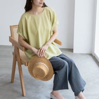 Howdy Marie 冷感袖ギャザー半袖Tシャツ レディース ネコポス 対応商品