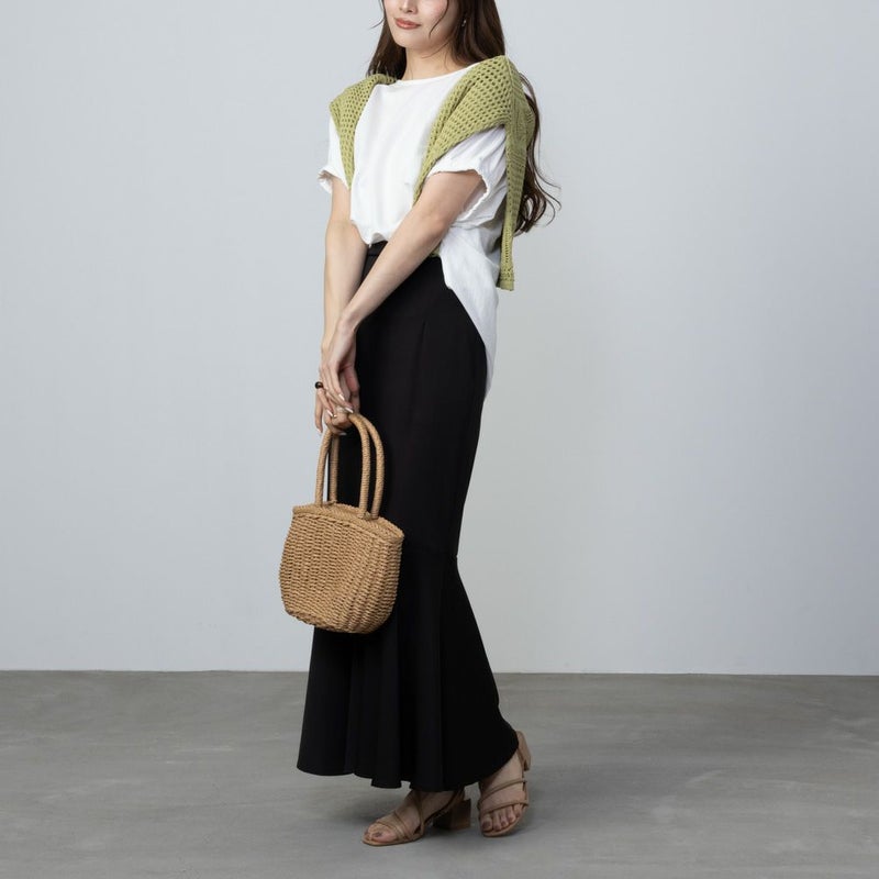 Howdy Marie  冷感袖ギャザー半袖Tシャツ レディース メール便 対応商品商品画像-8