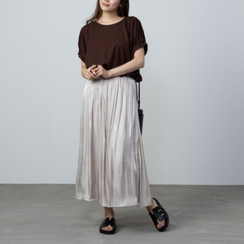 Howdy Marie 冷感袖ギャザー半袖Tシャツ レディース メール便 対応商品商品画像-10