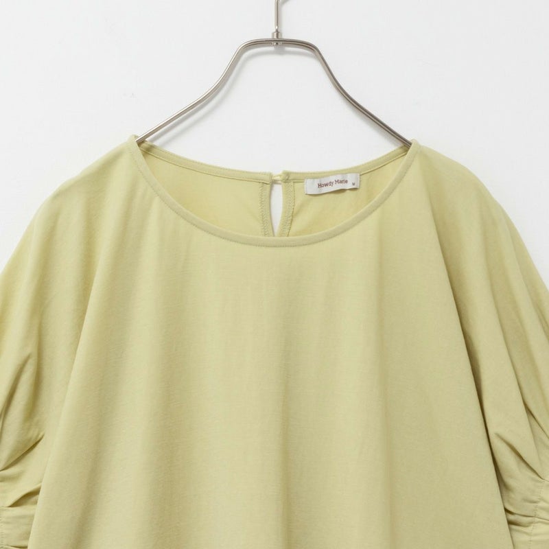 Howdy Marie 冷感袖ギャザー半袖Tシャツ レディース メール便 対応商品商品画像-16