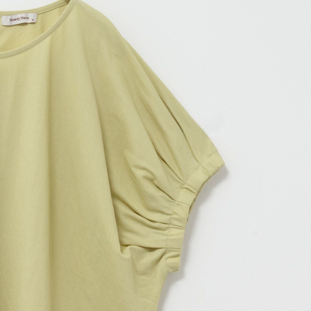 Howdy Marie 冷感袖ギャザー半袖Tシャツ レディース ネコポス 対応商品