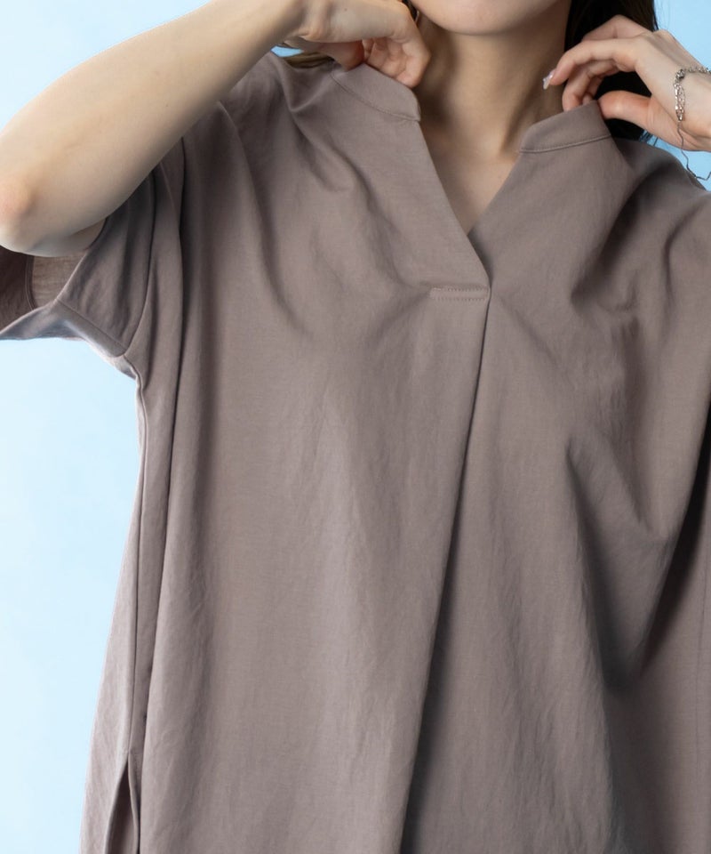 NAVY SARARI スキッパープルオーバー レディース商品画像-4