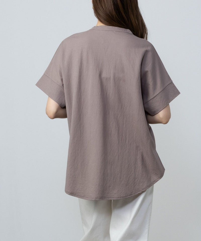 NAVY SARARI スキッパープルオーバー レディース商品画像-14