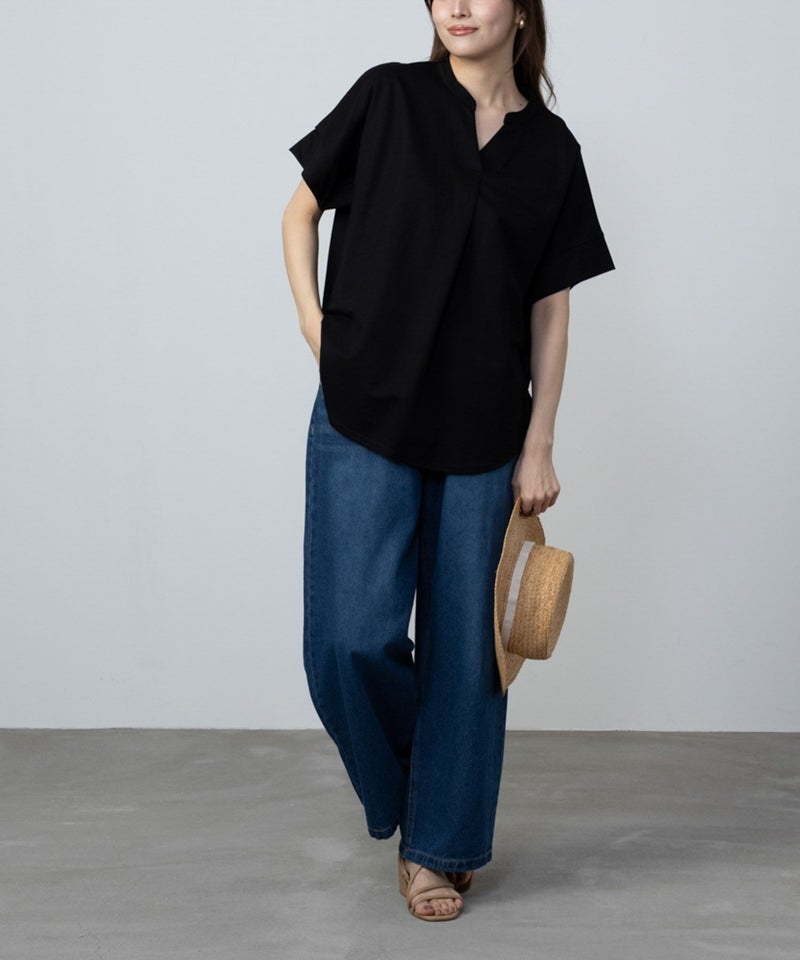 NAVY SARARI  スキッパープルオーバー レディース商品画像-16