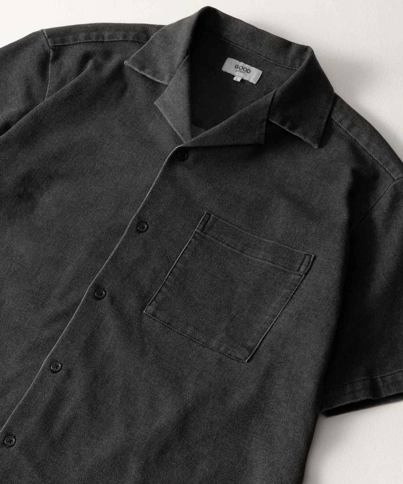 GOOD CREW メッシュデニム半袖シャツ メンズ商品画像-2