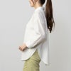 [期間限定価格]HusHusH  リネン混ベーシックシャツ レディース商品サムネイル-5